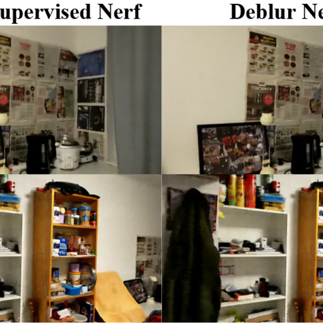 Head-Worn Camera Image Stabilization using Neural Radiance Field